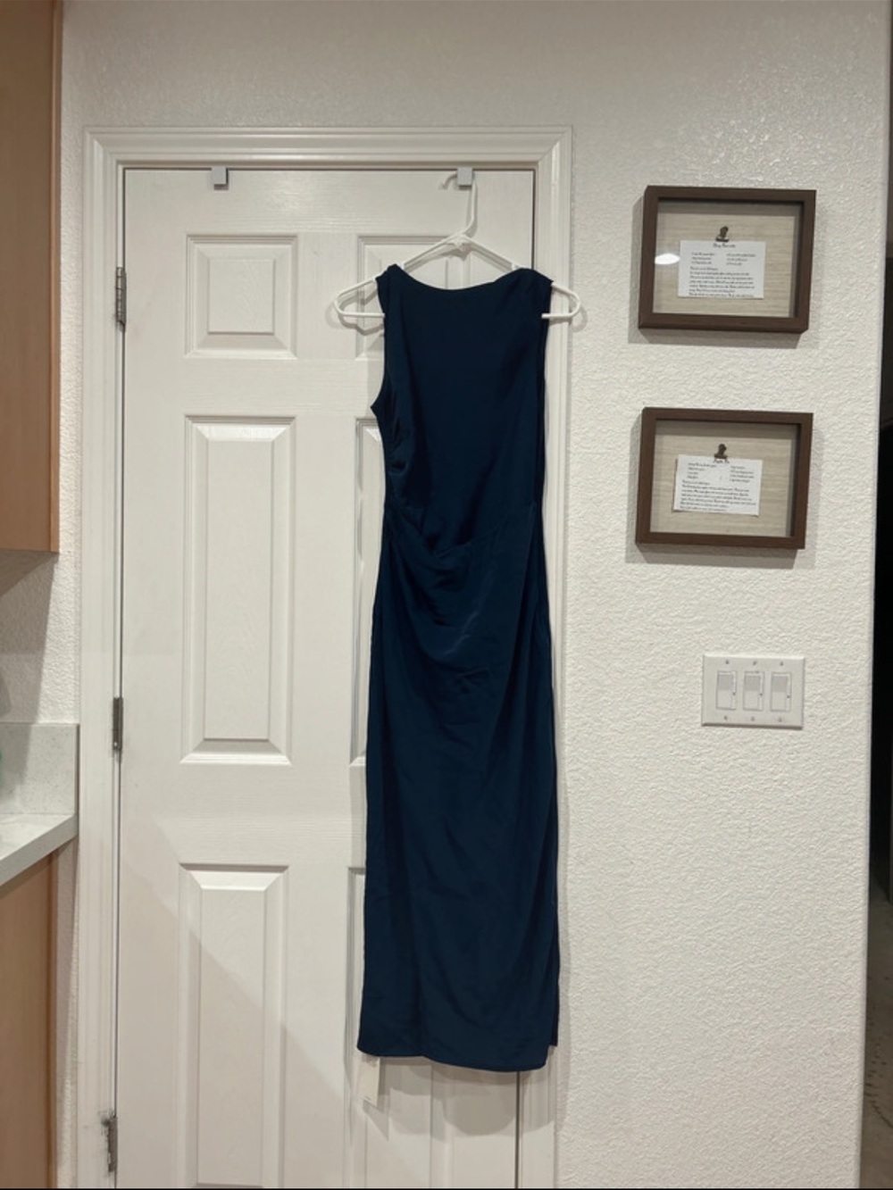 NWOT Abercrombie & Fitch Navy Long Dress